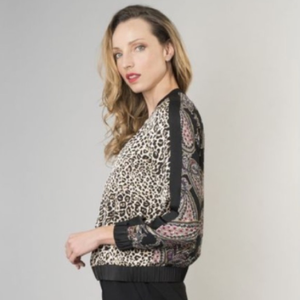 Jus d’Orange*Jacket Leopard/Paisley Sm.& Med $152